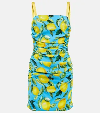 Printed minidress