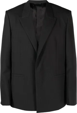 GIVENCHY- Single-breasted Wool Jacket