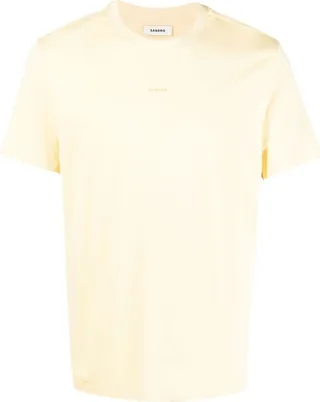 embroidered-logo detail T-shirt