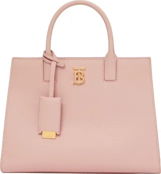 Burberry Mini Leather Frances Tote Bag