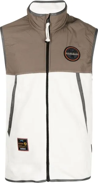 T-Ambato high-neck zip-up gilet