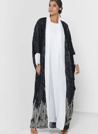 Embroidery Detail Abaya