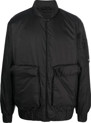 Pouch Pockets Bomber Jacket