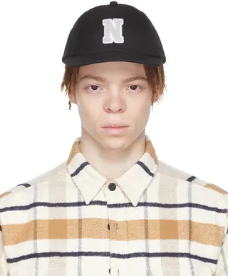 Noah Black Wool Cap