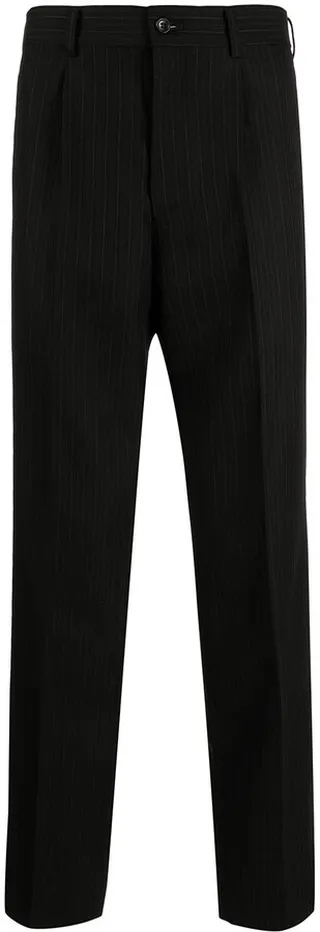 Straight-Leg Tailored Trousers