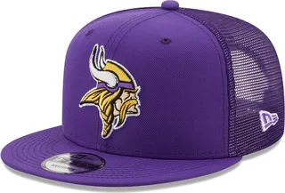 Men's New Era Purple Minnesota Vikings Classic Trucker 9FIFTY Snapback Hat