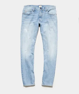 Slim Fit Stretch Jean in Destroyed Wash