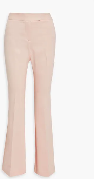 Lourdes crepe flared pants