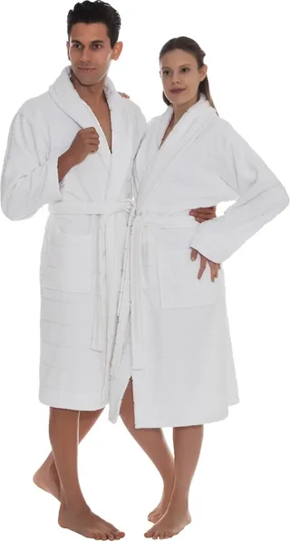 Ozan Premium Home Mirage Unisex Turkish Cotton Bath Robe Bedding