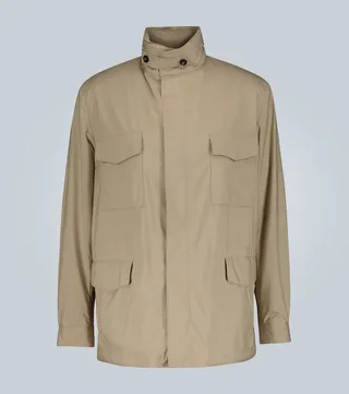 Cashmere-lined Traveller Windmate jacket