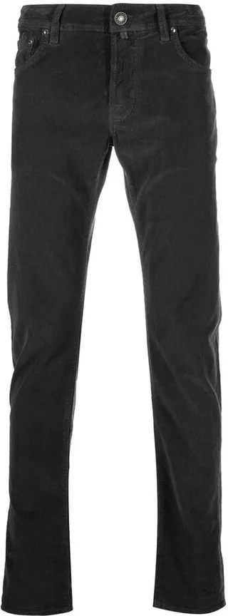 Stonewash Mid-Rise Skinny Jeans