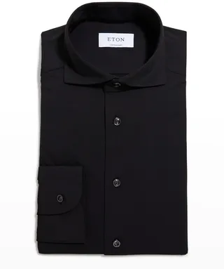 Men's Contemporary Fit Four-Way Stretch Shirt
