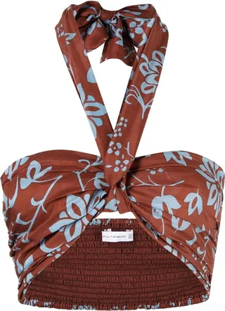 Le Tahiti halterneck top