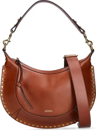 Naoko soft leather shoulder bag