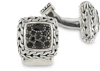 Sapphire Square Cuff Links