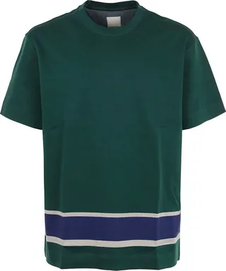 Emporio Armani Striped Crewneck T-Shirt