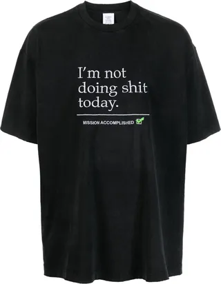 VETEMENTS- Logo T-shirt