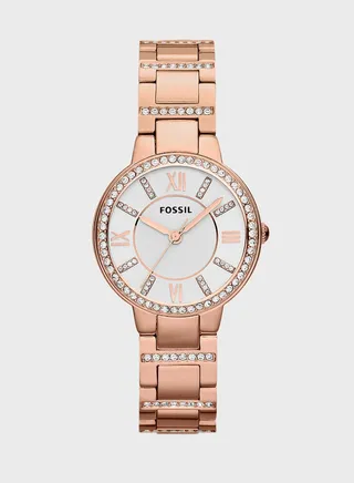 Virginia Stainless Steel Analog Watch