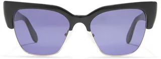 53mm Chunky Pointed Square Combo Sunglasses