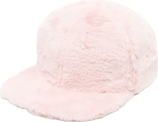 Faux-Fur Baseball Cap
