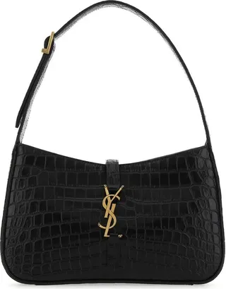 Saint Laurent Le 5 À 7 Embossed Shoulder Bag