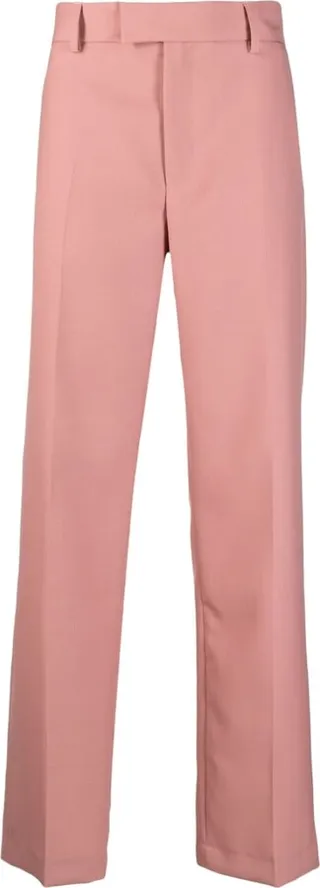 Straight-Leg Tailored Trousers