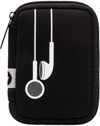 MYTAGALONGS Ear Bud Case - Plug In Black