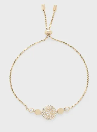 Logo Beaded Bracelet