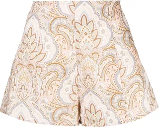 Elsa high-waisted shorts