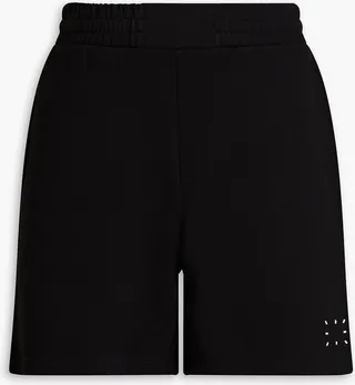 French cotton-terry shorts