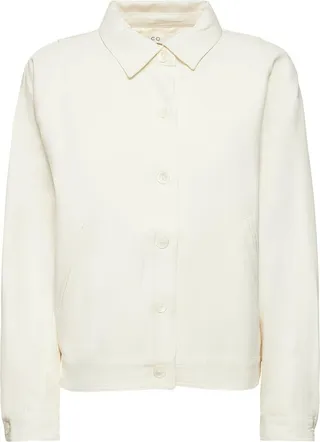 Viscose & wool twill bomber jacket
