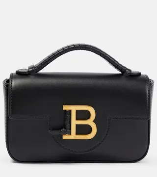 B-Buzz Mini leather crossbody bag