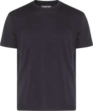 Tom Ford Short Sleeved Straight Hem T-Shirt