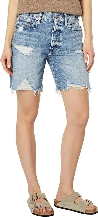 Lucky Brand 90s Loose Denim Shorts in Red Carpet Destination Court (Red Carpet Destination Court) Women's Clothing