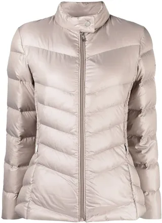 Zip-Up Padded Down Jacket