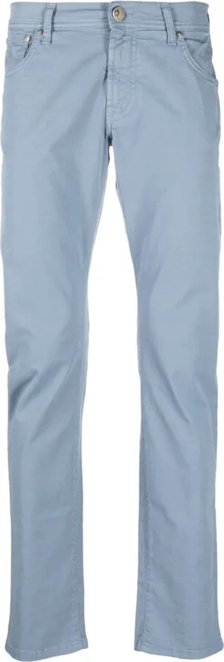 Low-Rise Skinny Trousers