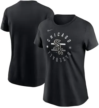 Women's Nike Black Chicago White Sox Local Team T-shirt