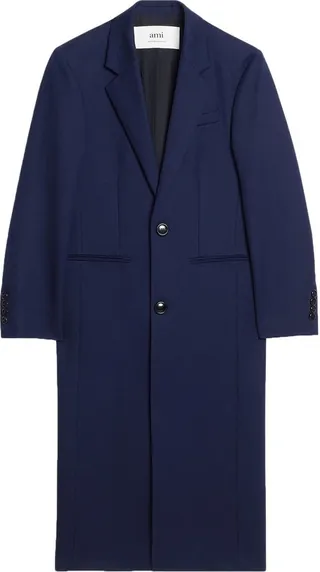 Single-Breasted Tailored Coat
