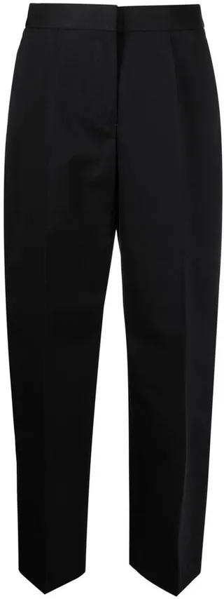 Cropped Tailored Trousers