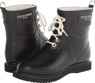 Ilse Jacobsen Rub 2 (Black) Women's Lace-up Boots