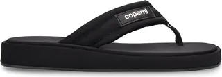 25mm Branded canvas flip flops