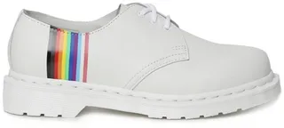 Dr. Martens Rainbow Print Lace-Up Oxfords