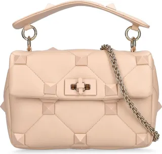Roman Stud leather shoulder bag