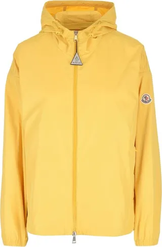 Moncler Logo Patch Long-Sleeved Jacket