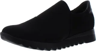 KJ Womens Slide On Waterproof Slip-On Sneakers