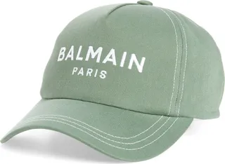 Embroidered Logo Cotton Twill Baseball Cap