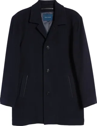 Italian Wool Blend Overcoat