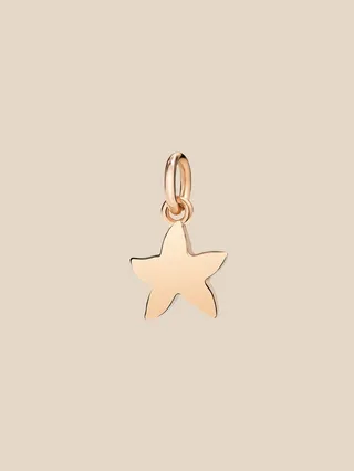 Stellina Dodo charm in 9 kt rose gold