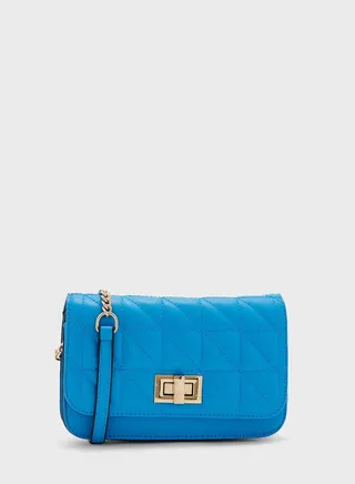 Flap Over Crossbody Bag