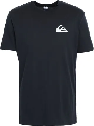 Qs T-shirt Mw Mini Logo Ss T-shirt Black